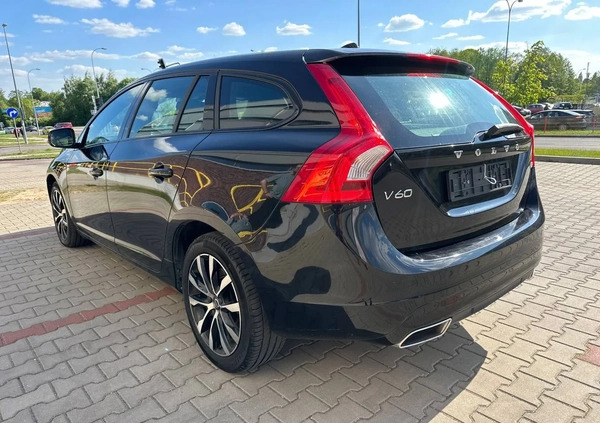 Volvo V60 cena 56900 przebieg: 107000, rok produkcji 2018 z Wysokie Mazowieckie małe 596